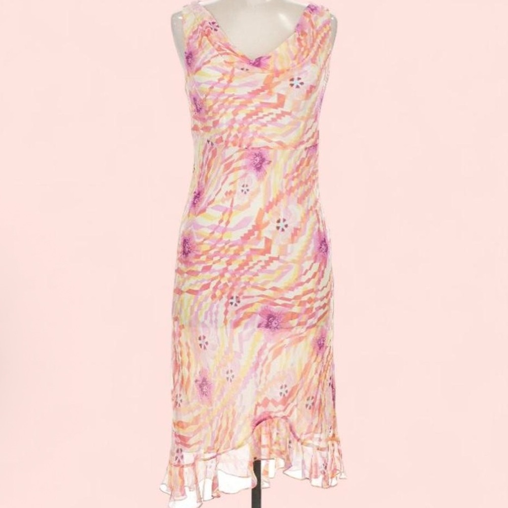 Bob Mackie Vintage 2000s silk dress